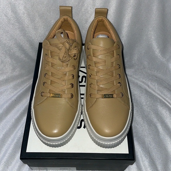 NWT J/SLIDES WEST Nude Leather - Picture 10 of 16